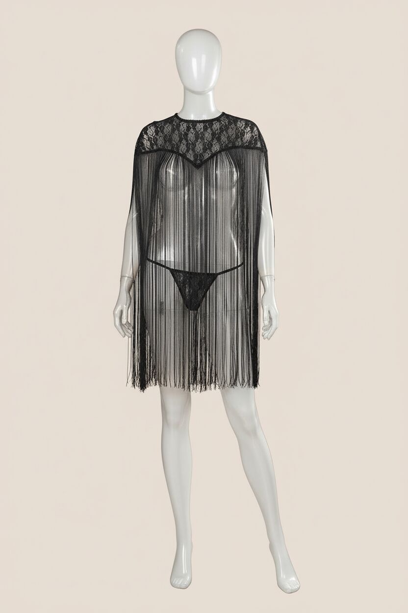 Arias Closet Göz Bantlı Püsküllü Babydoll