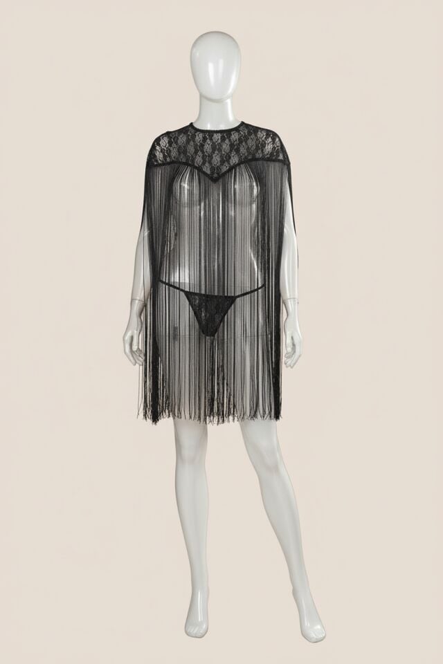 Arias Closet Göz Bantlı Püsküllü Babydoll