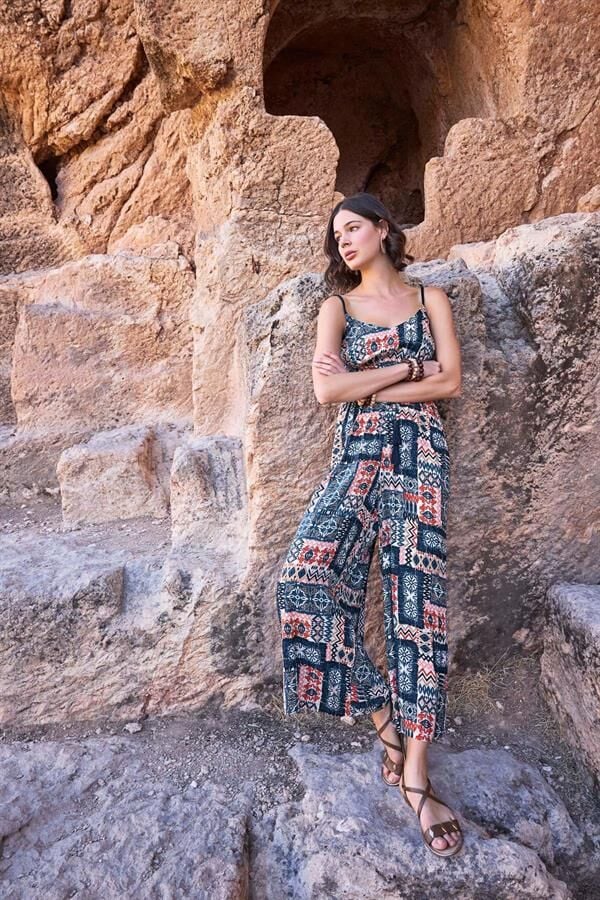 Arias Closet Etnik Desenli Tulum
