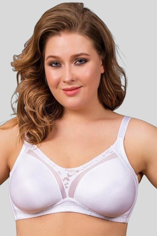 Kadın Balenli Desteksiz Dolgusuz Toparlayıcı Dantelli Küçültücü Sütyen