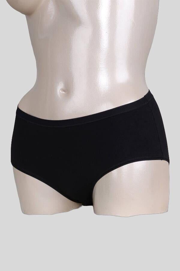 Kadın Pamuklu Orta Bel Geniş Bel Lastikli Slip