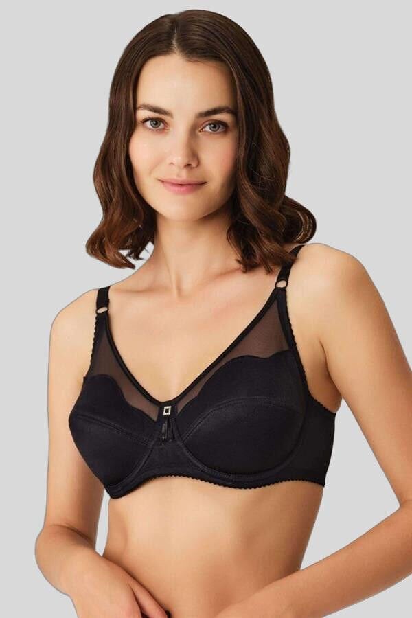 Kadın Balenli Desteksiz Dolgusuz Toparlayıcı Günlük Klasik Küçültücü Sütyen