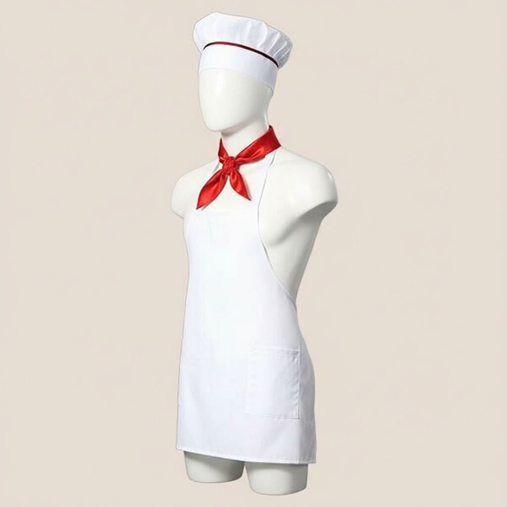 Arias Closet Beyaz Önlüklü Fantezi Erkek Kostüm