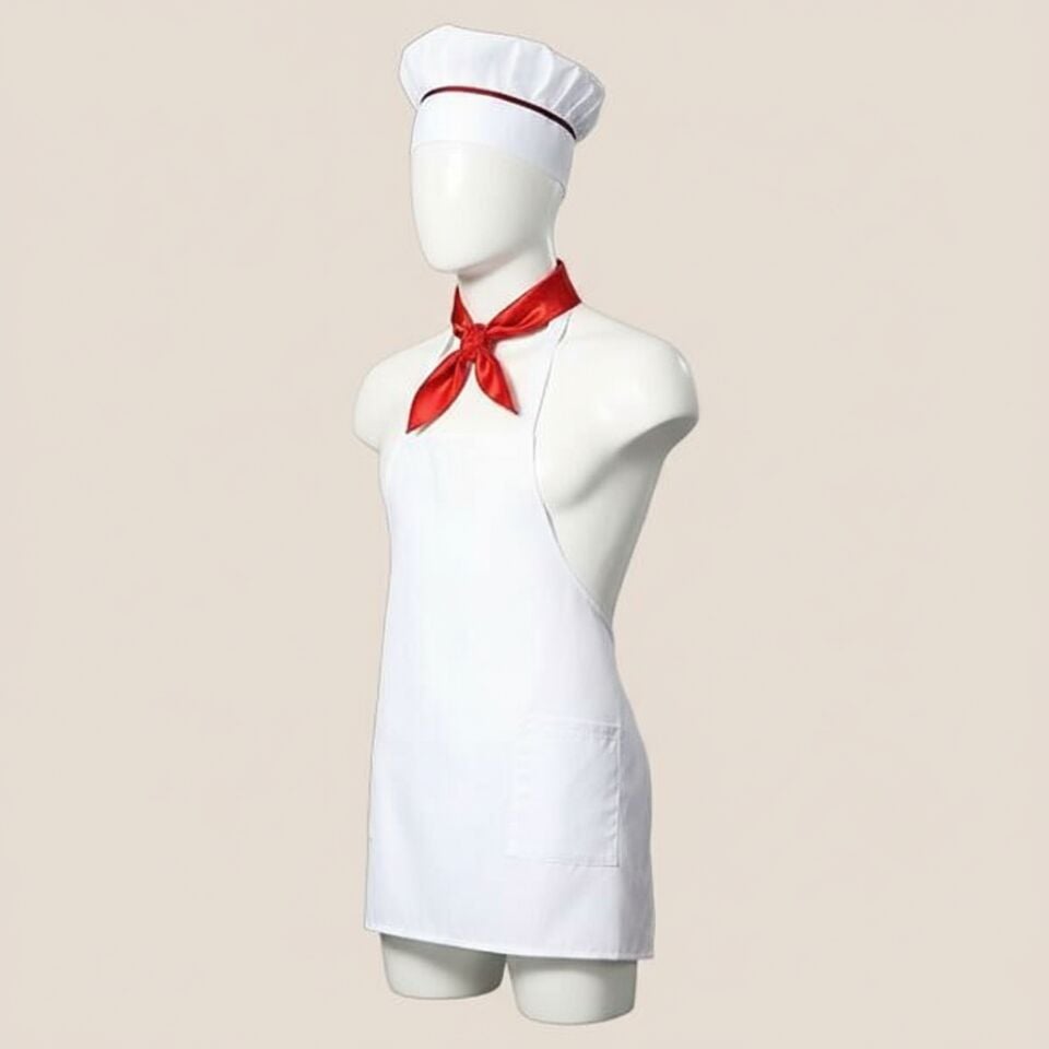 Arias Closet Beyaz Önlüklü Fantezi Erkek Kostüm