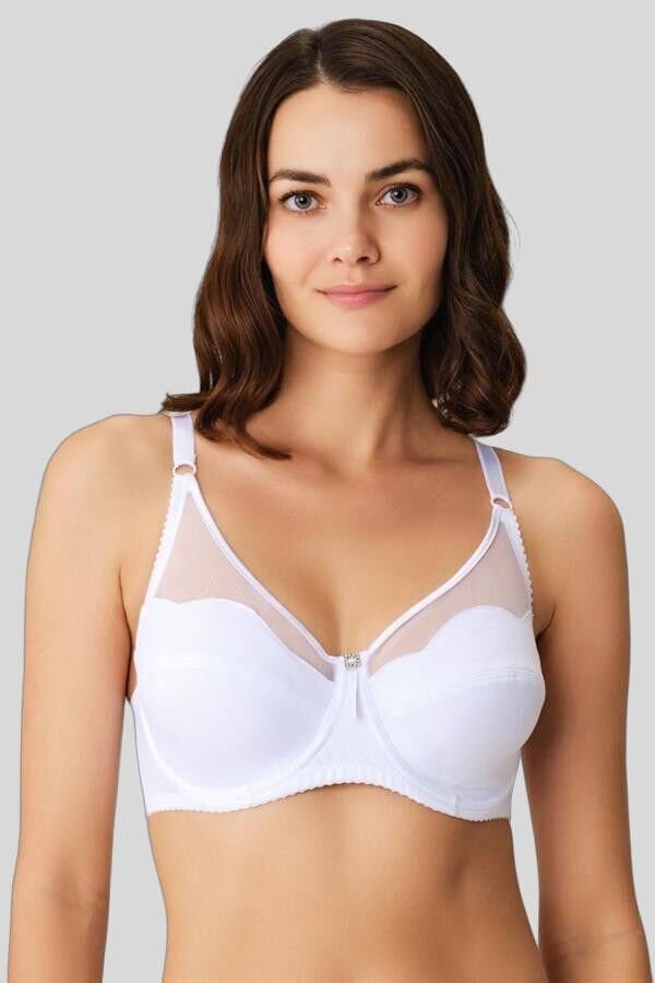 Kadın Balenli Desteksiz Dolgusuz Toparlayıcı Günlük Klasik Küçültücü Sütyen