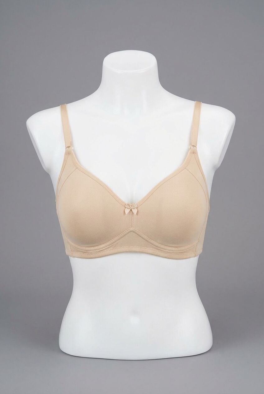 Kadın Balensiz Desteksiz Dolgusuz Toparlayıcı Yumuşak Süngerli Günlük Klasik Küçültücü Sütyen