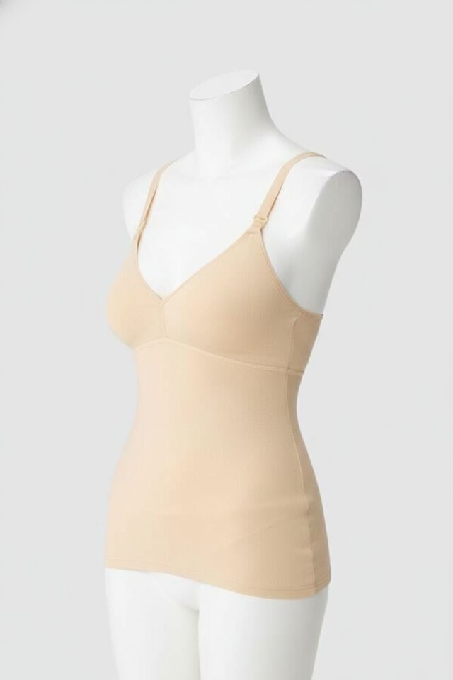 Modal Pamuklu Lohusa Önden Açılan Ten Emzirme Atleti