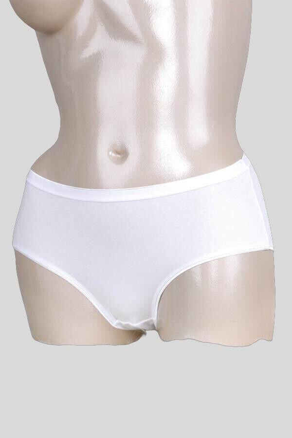 Kadın Pamuklu Orta Bel Geniş Bel Lastikli Slip