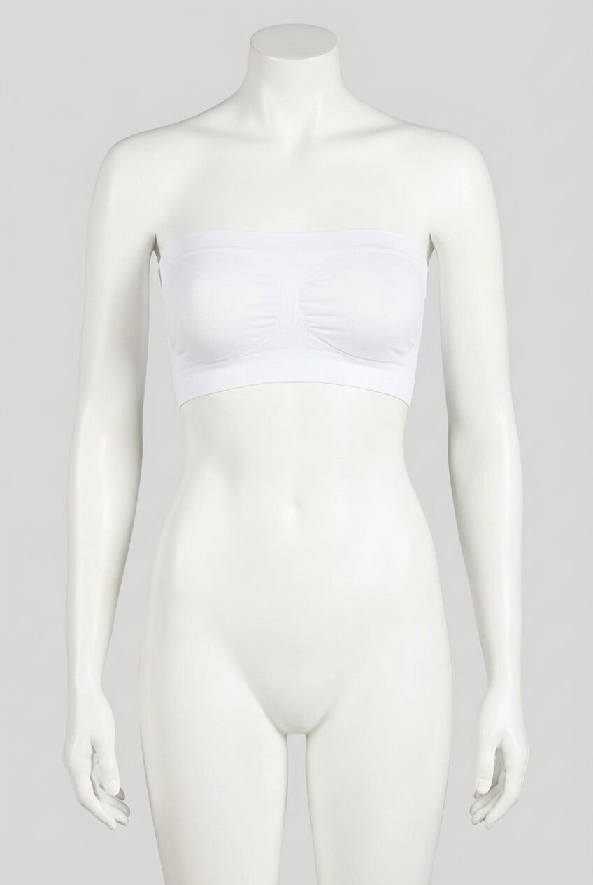 Kadın Balensiz Dikişsiz Desteksiz Straplez Sütyen (2400D)