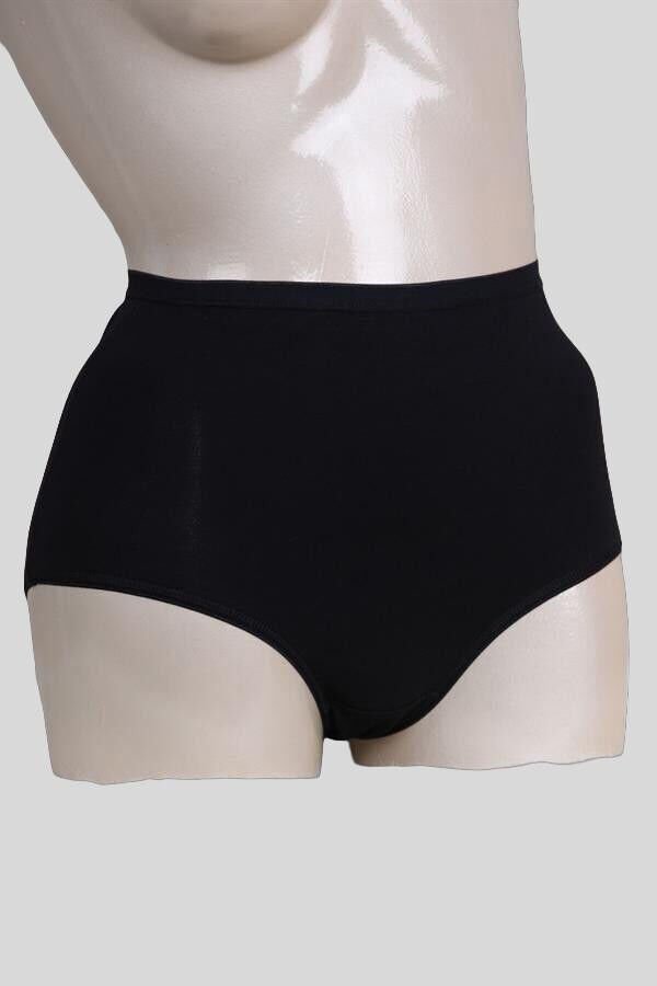 Kadın Pamuklu Yüksek Bel Geniş Bel Lastikli Külot