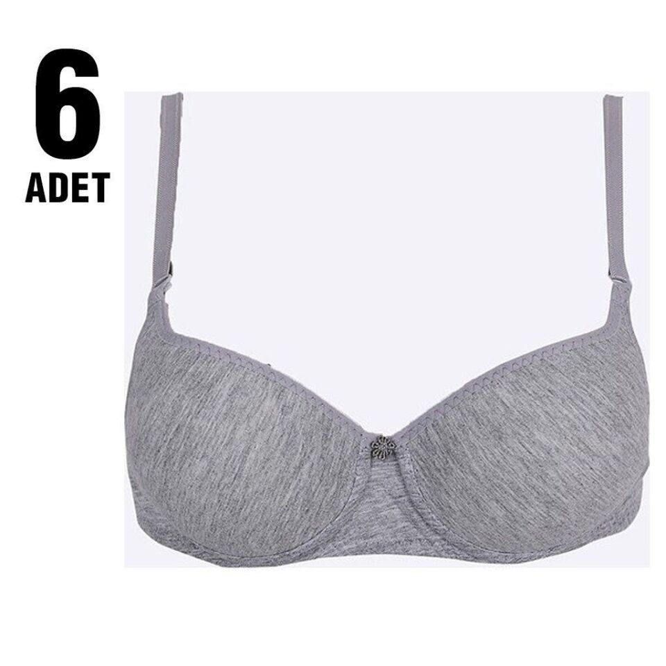 Liza 1010 Klasik Destekli Bayan Sütyen 6'lı