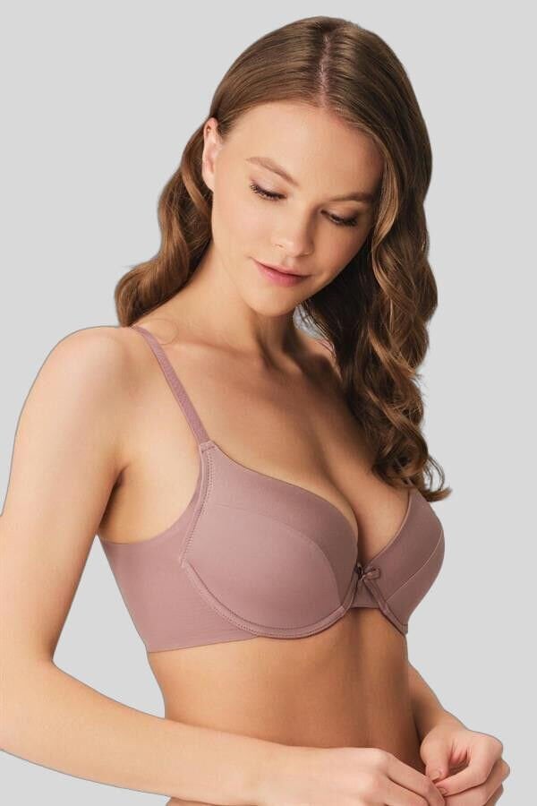 Kadın Balenli Desteksiz Dolgusuz Kol Altı Genişletilmiş Sırtı Yapıştırma Günlük T-Shirt Sütyeni