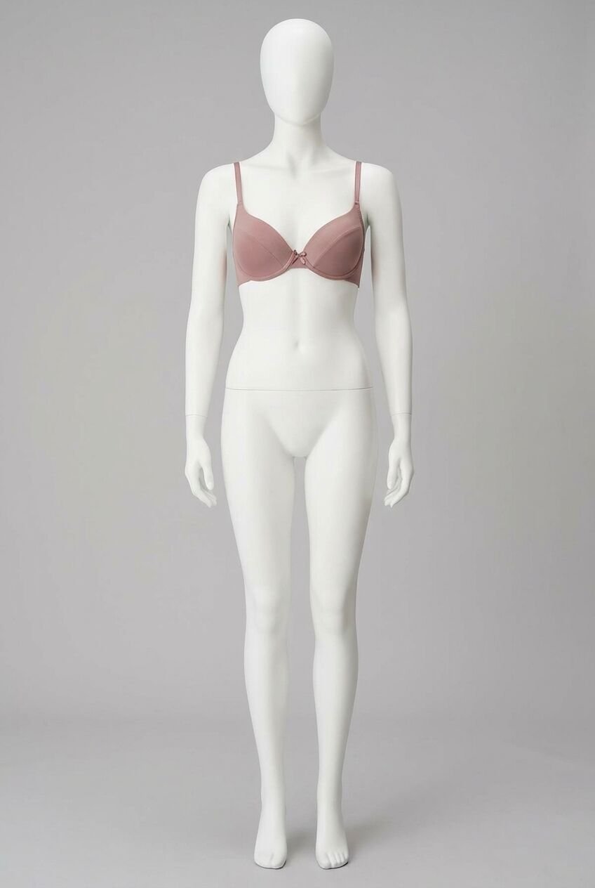 Kadın Balenli Desteksiz Dolgusuz Kol Altı Genişletilmiş Sırtı Yapıştırma Günlük T-Shirt Sütyeni