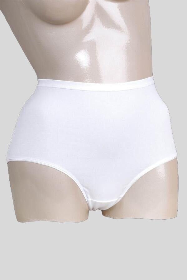 Kadın Pamuklu Yüksek Bel Geniş Bel Lastikli Külot