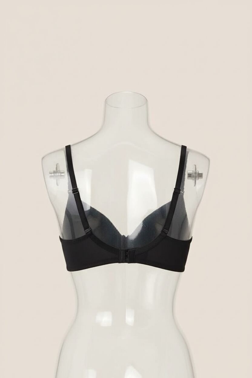 Balenli Destekli Dolgulu Askıları Çıkabilen Günlük Klasik T-Shirt Sütyeni