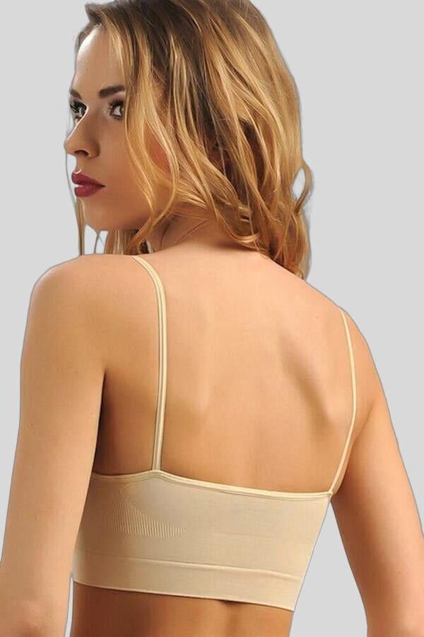 Kadın Dikişsiz Balensiz Desteksiz Dolgusuz Günlük Klasik Spor Sütyeni