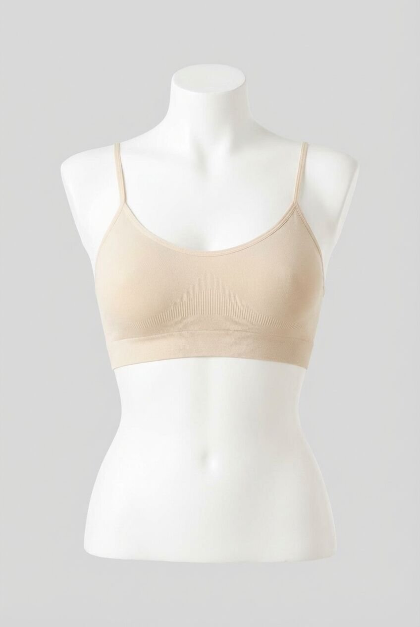 Kadın Dikişsiz Balensiz Desteksiz Dolgusuz Günlük Klasik Spor Sütyeni