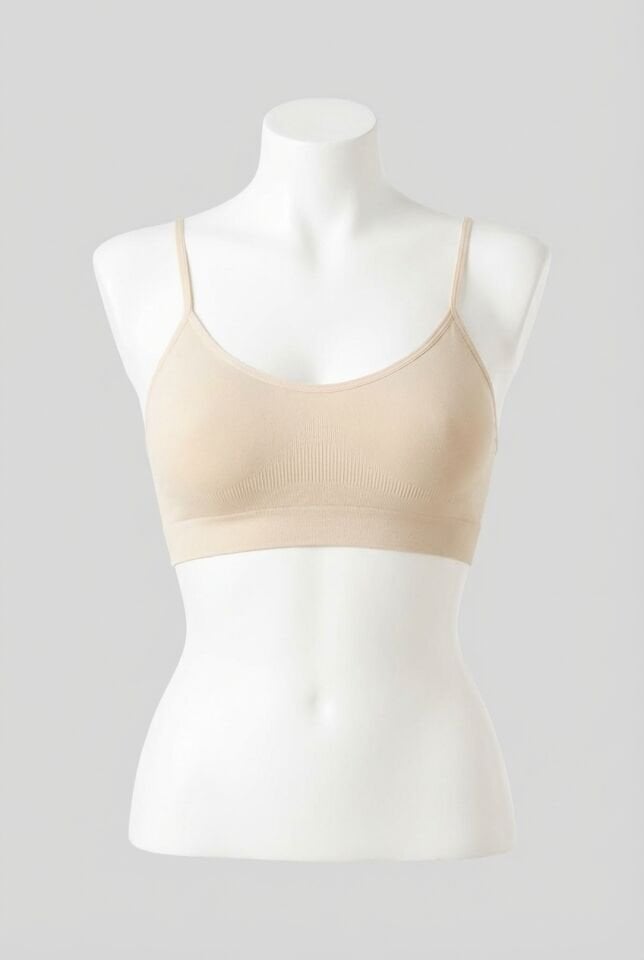 Kadın Dikişsiz Balensiz Desteksiz Dolgusuz Günlük Klasik Spor Sütyeni