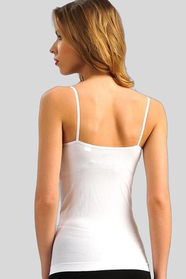 Kadın Dikişsiz İp Askılı Atlet