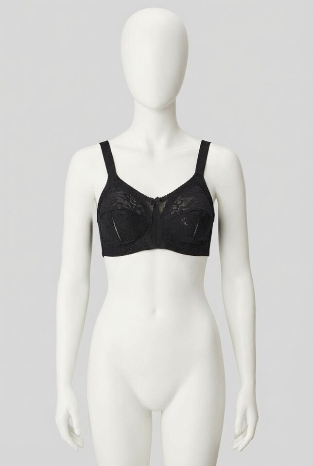 Kadın Balenli Desteksiz Dolgusuz Toparlayıcı Dantelli Küçültücü Sütyen