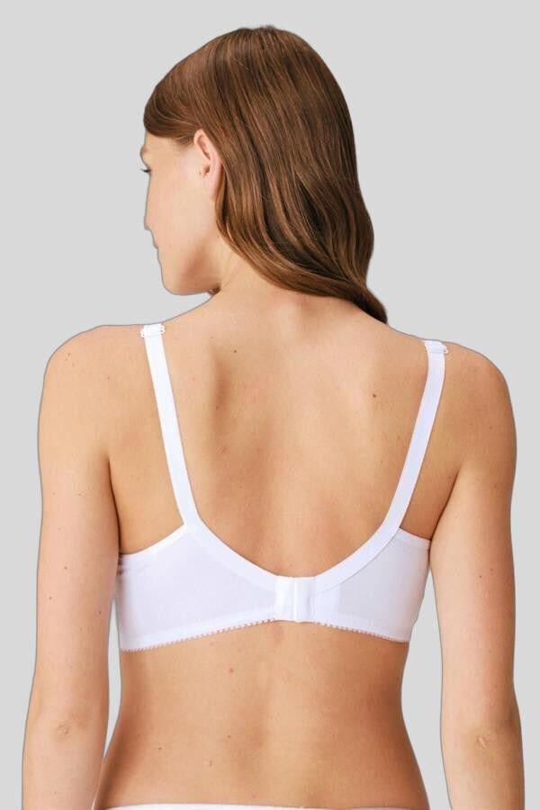 Kadın Pamuklu Balenli Desteksiz Dolgusuz Toparlayıcı Küçültücü Sütyen