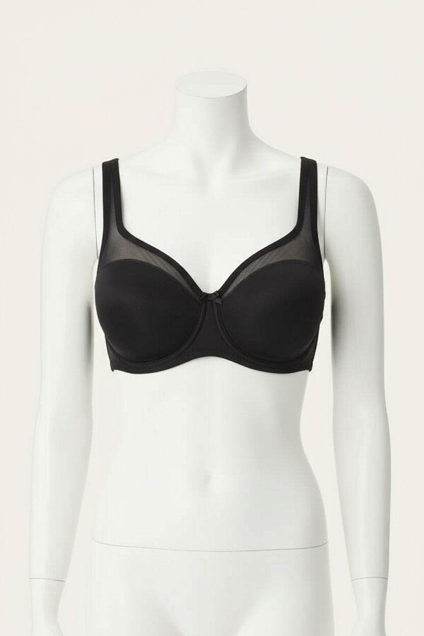 Balenli Desteksiz Dolgusuz Toparlayıcı Yumuşak Süngerli Günlük Klasik Küçültücü Sütyen