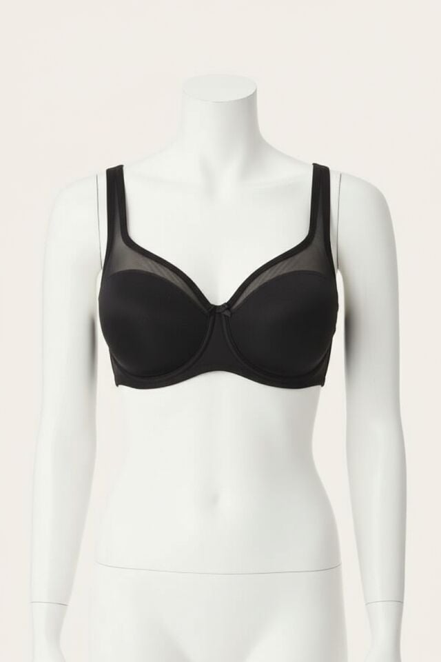 Balenli Desteksiz Dolgusuz Toparlayıcı Yumuşak Süngerli Günlük Klasik Küçültücü Sütyen