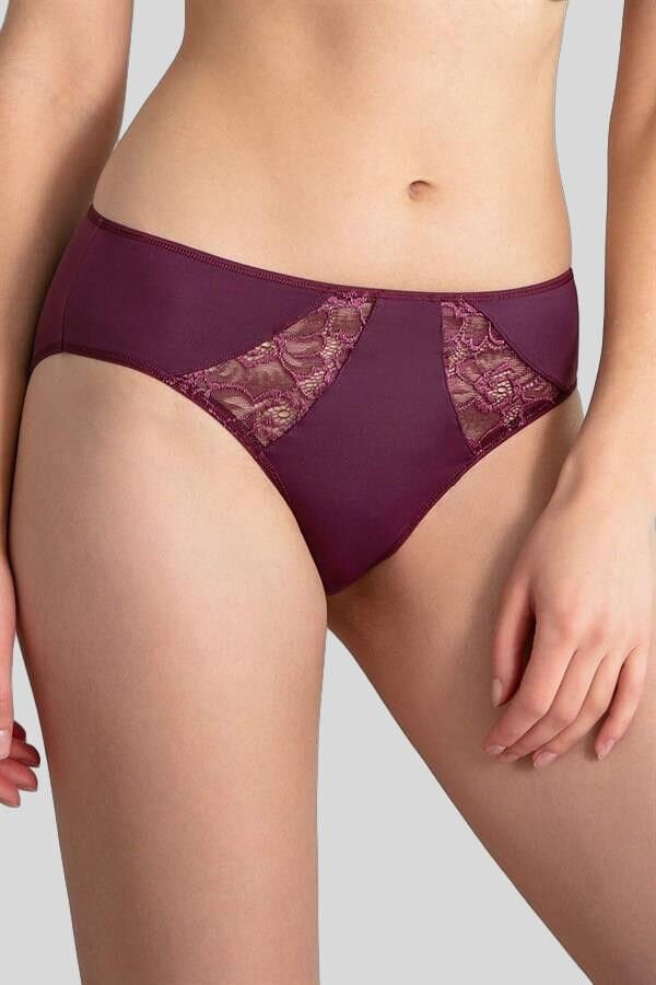 Kadın Mikro Kumaş Dantelli Slip