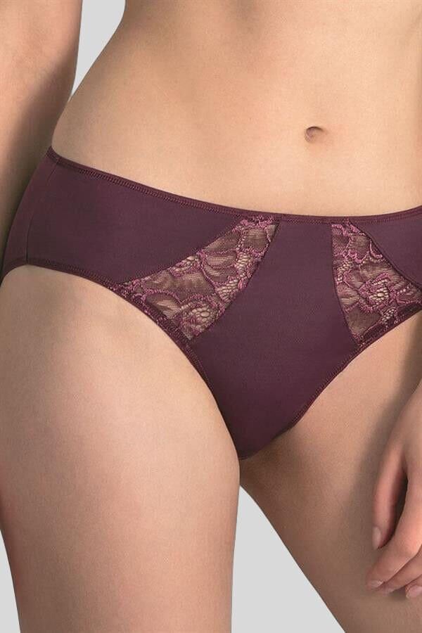 Kadın Mikro Kumaş Dantelli Slip