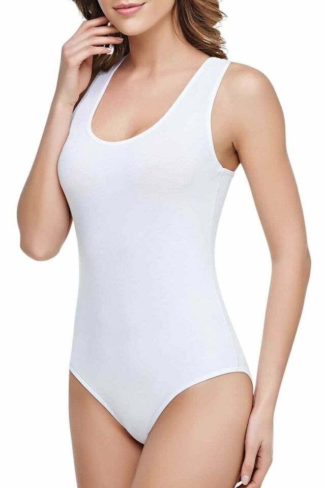 Tutku 0149 Bayan Kalın Askılı Çıtçıtlı Badi (Kancalı)