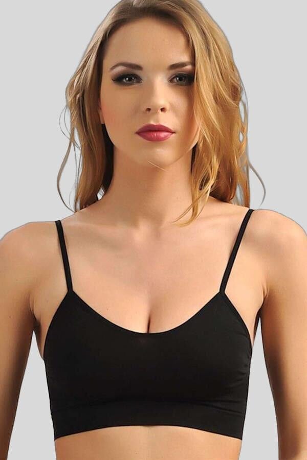 Kadın Dikişsiz Balensiz Desteksiz Dolgusuz Günlük Klasik Spor Sütyeni