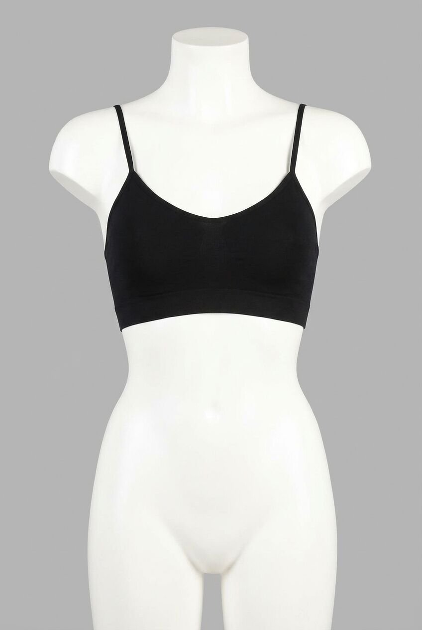 Kadın Dikişsiz Balensiz Desteksiz Dolgusuz Günlük Klasik Spor Sütyeni