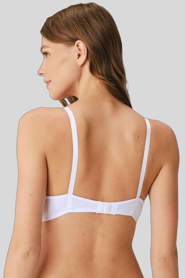 Kadın Balensiz Desteksiz Dolgusuz Toparlayıcı Yumuşak Süngerli Günlük Klasik Küçültücü Sütyen