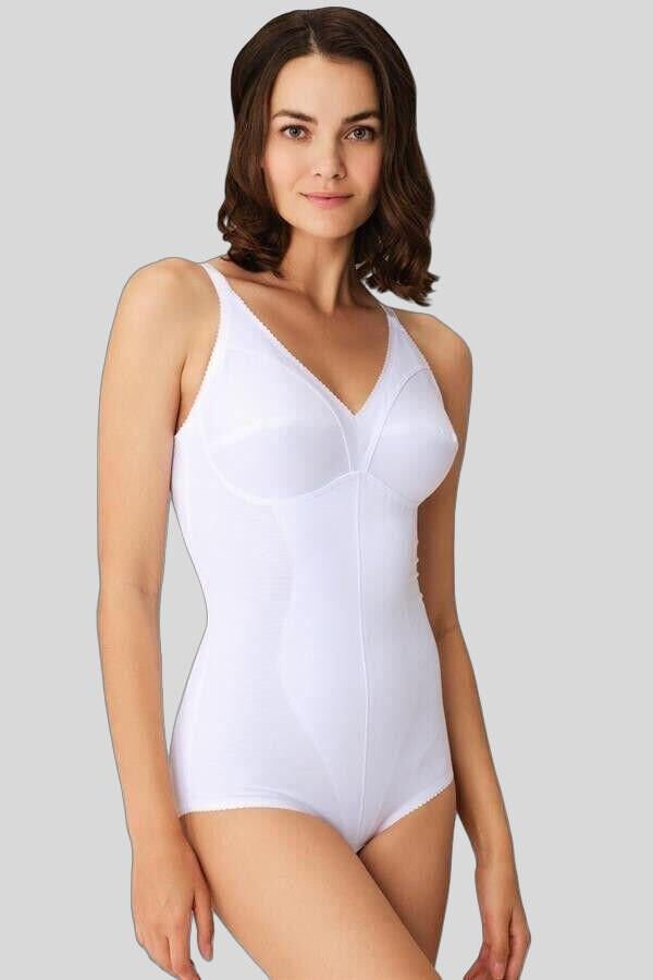 Kadın Toparlayıcı Vücut İnceltici Dikişli Alttan Kancalı Sıkı Badi Korse