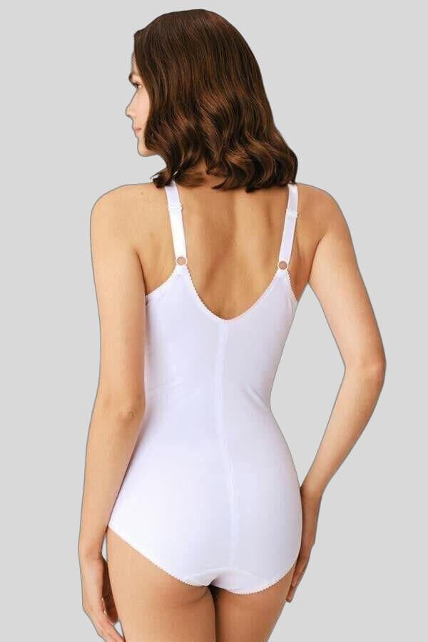 Kadın Toparlayıcı Vücut İnceltici Dikişli Alttan Kancalı Sıkı Badi Korse