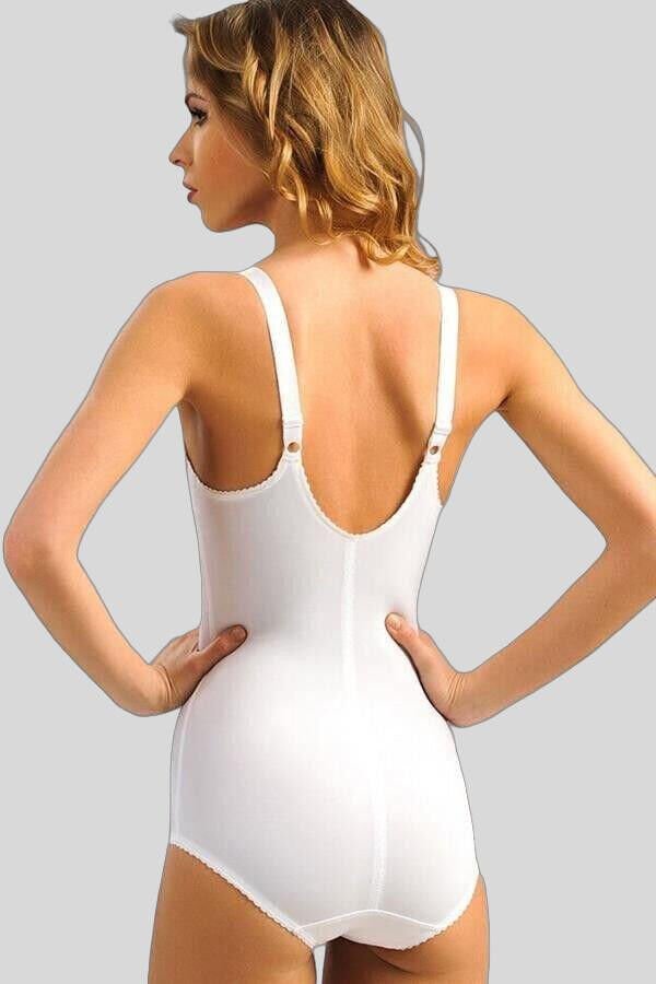 Kadın Toparlayıcı Vücut İnceltici Dikişli Alttan Kancalı Sıkı Badi Korse
