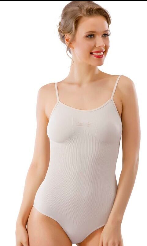 Liza 17500 Korseli Bayan Çıtçıtlı Body (Kancalı)