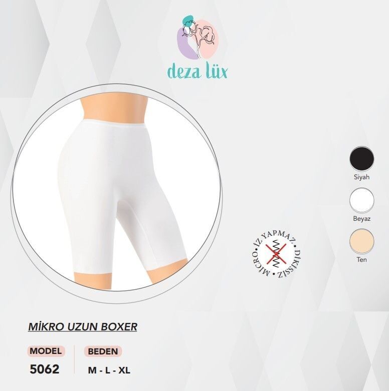 Dondeza 5062 Mikro Bayan Uzun Boxer