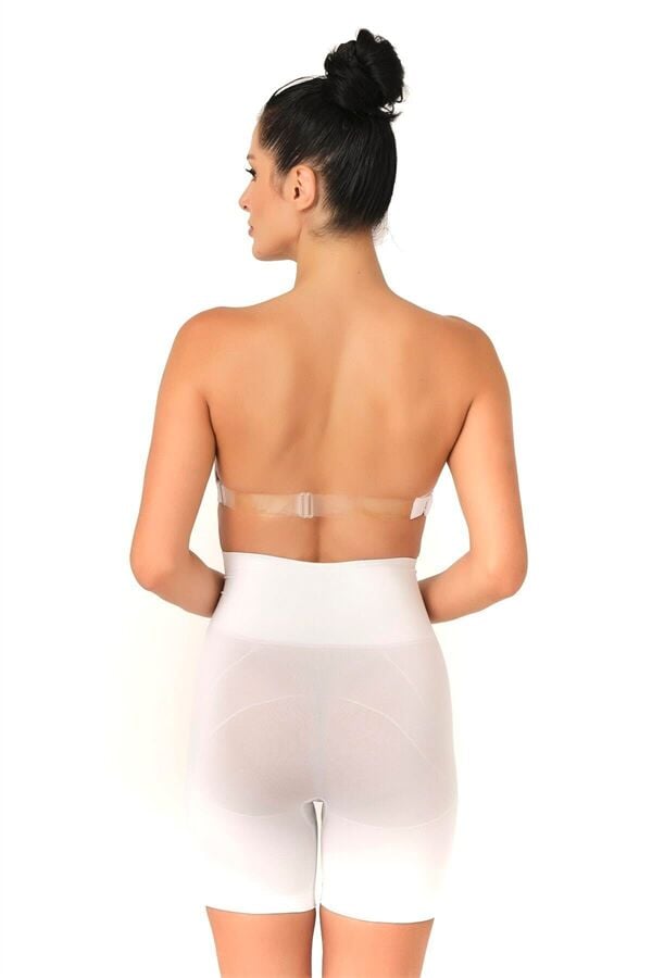 Arias Closet Beyaz MI Emay 2017 Düşük Bel Double Pantalon Korse