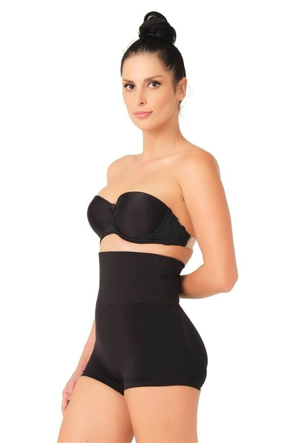 Arias Closet Siyah MI Emay 2022 Pantolon Double Korse