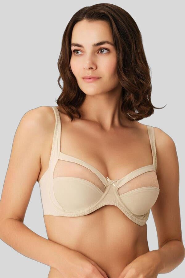 Kadın Toparlayıcı Balenli Desteksiz Dolgusuz Küçültücü Sütyen