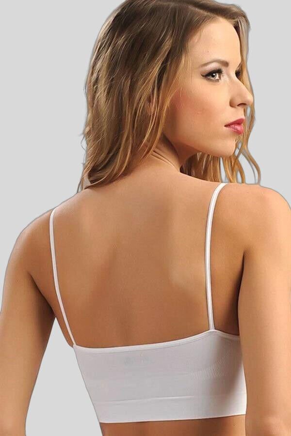 Kadın Dikişsiz Balensiz Desteksiz Dolgusuz Günlük Klasik Spor Sütyeni