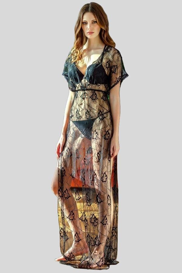 Arias Closet Dantelli Gecelik Balenli Destekli Dolgulu Önden Açılan Sütyen ve String 3'lü Takım