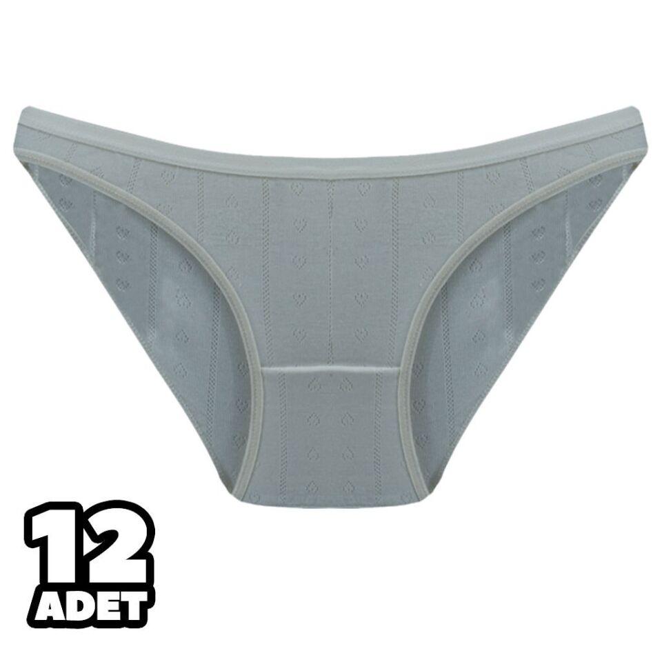 Tutku 0679 Jakarlı Bayan Bikini 12'li