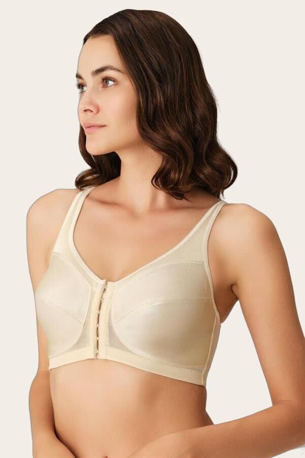 Arias Closet Toparlayıcı Minimizer Balensiz Desteksiz Dolgusuz Önden Açılan Sırt Destekli Medikal Sütyen