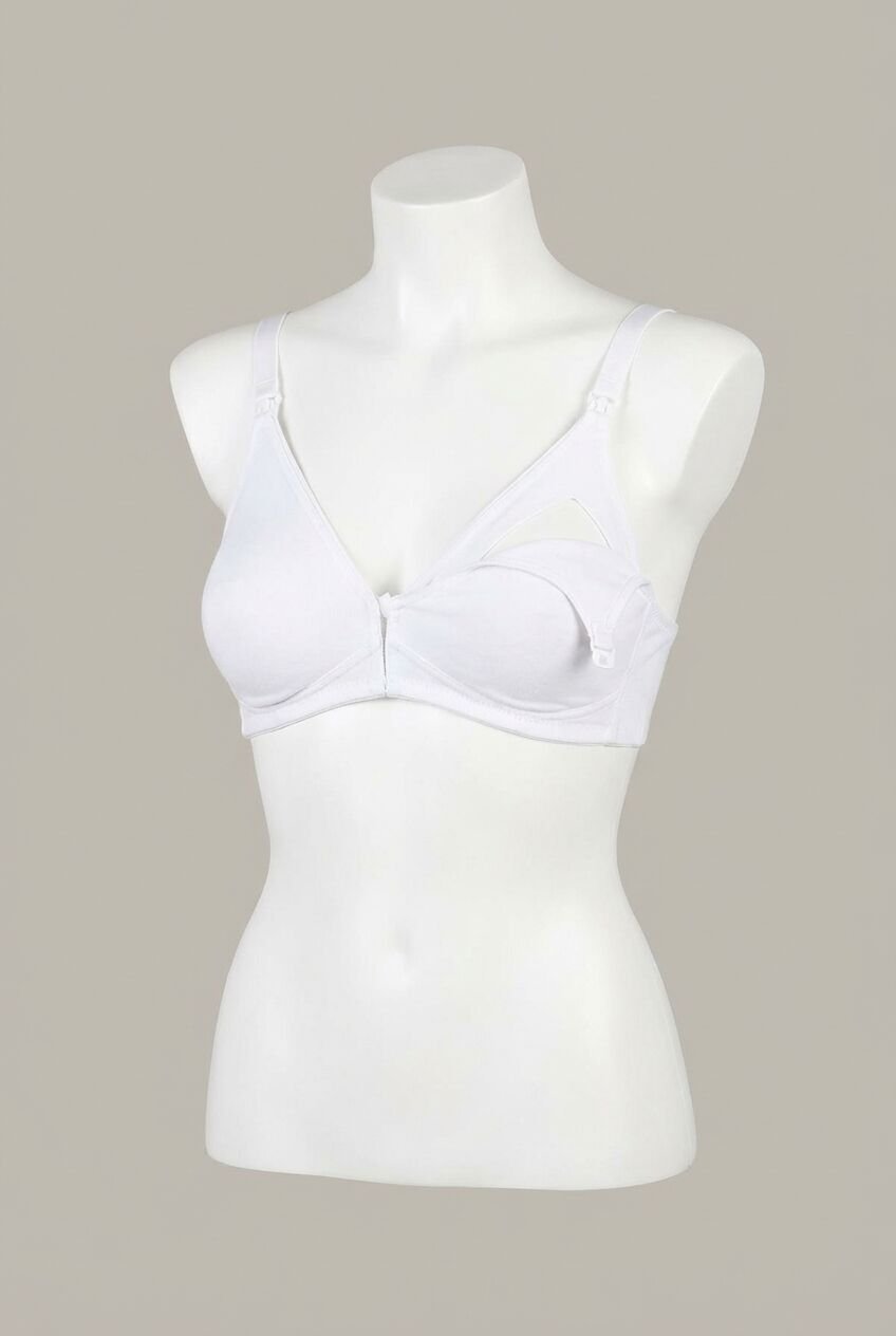Ekru Dikişsiz Emzirme Sütyeni