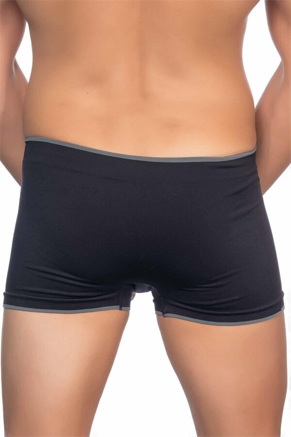 Arias Closet Siyah MI Emay 2103 Soft Erkek Boxer