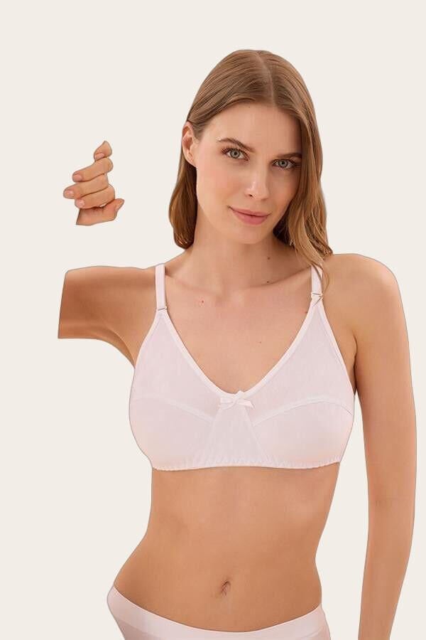 Arias Closet Beyaz Penye Minimizer Toparlayıcı Sütyen