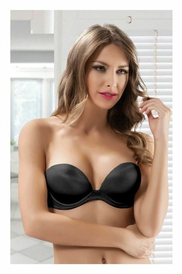 Le Jardin 7036 Emmalyn Straplez Sütyen Destekli 2 Beden Büyüten