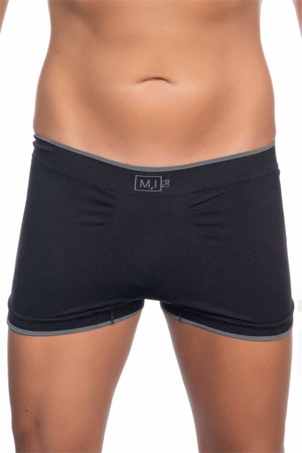 Arias Closet Siyah MI Emay 2104 Soft Erkek Boxer